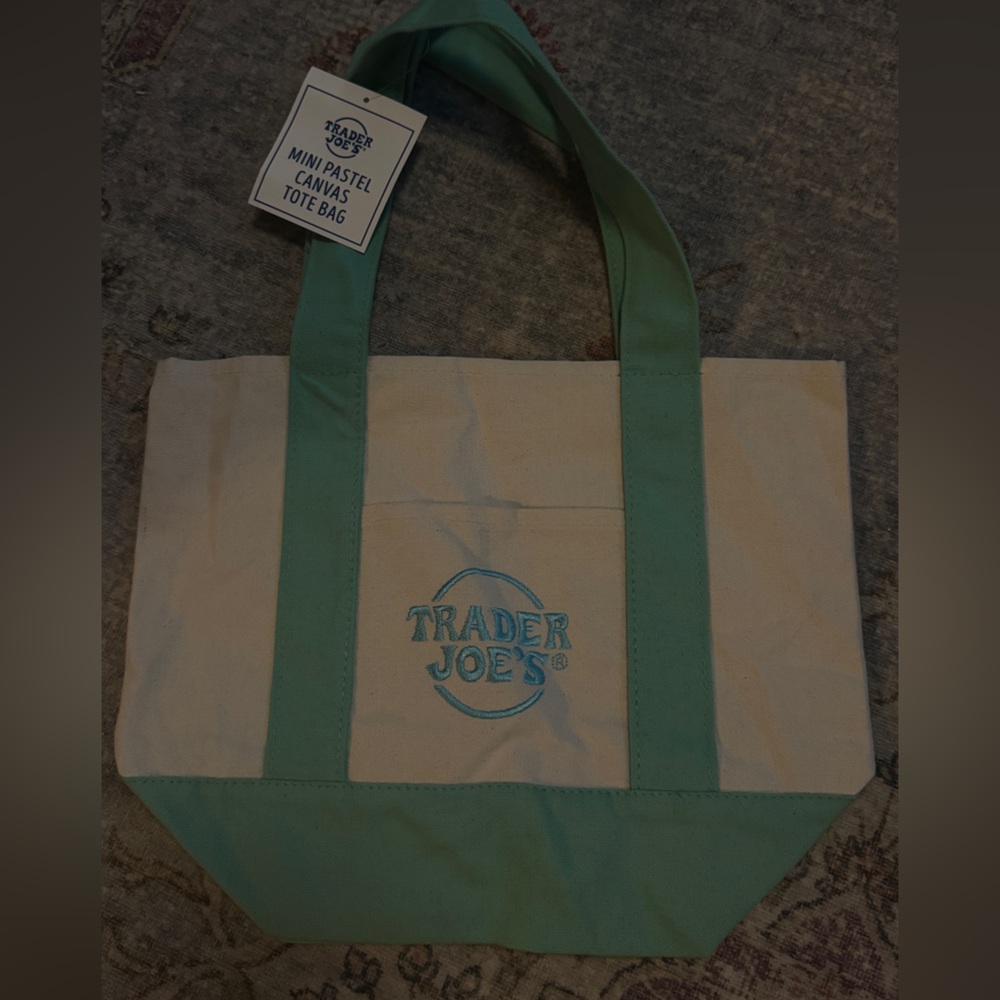 Pastel Trader Joe’s Mini Tote